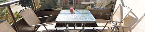 Bay Terrace charming balcony with view of surrounding area in Belleville, ON