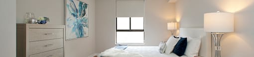 Bay Terrace large master bedroom with beautiful hard surface flooring in Belleville, ON