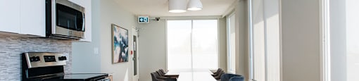 Bayview Gardens Apartment social room featuring lounge seating in White Rock, BC