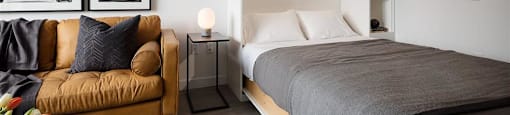 The Duke in Vancouver, BC Studio suite with murphy bed