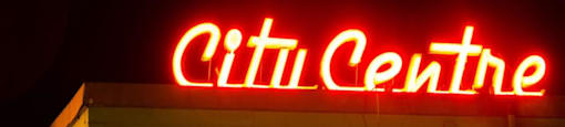 Neon sign