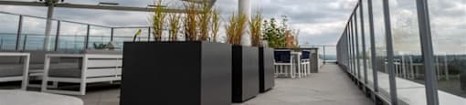 The Duke in Vancouver, BC Large rooftop lounge