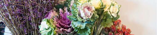 Bunches of flowers