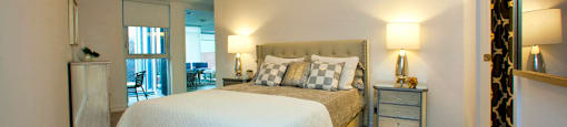 BeachHill Apartments bedroom in Toronto, ON
