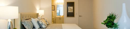 BeachHill Apartments bedroom in Toronto, ON