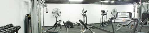 BeachHill Apartments fitness centre in Toronto, ON