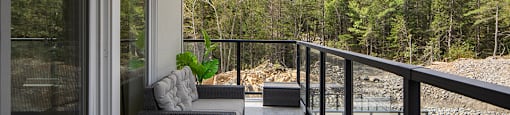 balcony at Brookline Apartments in Bedford NS