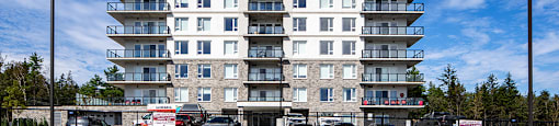 exterior building of Brookline Apartments in Bedford Nova Scotia
