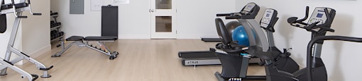 Gym at Brookline Apartments in Bedford NS