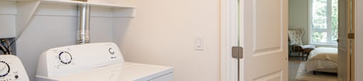 in suite washer and dryerat Brookline Apartments in Bedford NS