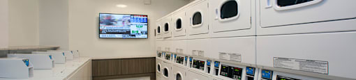 Cambridge Place Apartments modernized on-site laundry facility in Scarborough, ON