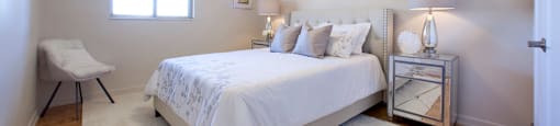 Cambridge Place Apartments bedroom in Scarborough, ON
