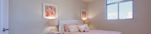 Cambridge Place Apartments bedroom in Scarborough, ON