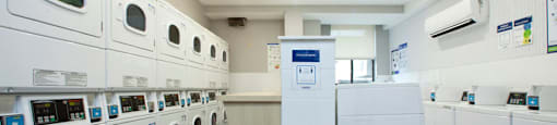 Cedarwoods Tower in Kitchener, ON shared laundry facility