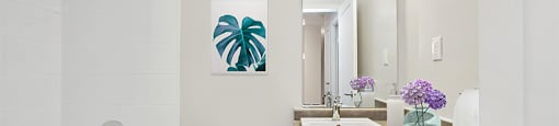 Chestnut Court in St. Thomas bathroom with full size bathtub