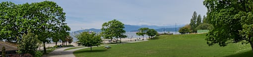 English Bay Beach nearby Wesley Place Apartments in Vancouver British Columbia
