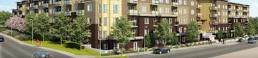 Glenmore Central in Kelowna, BC exterior of property from street level