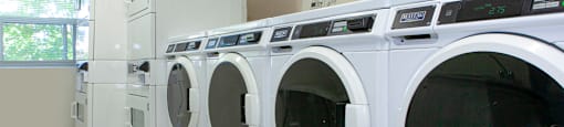 Harbourview Apartments on-site laundry facility in Oakville, ON