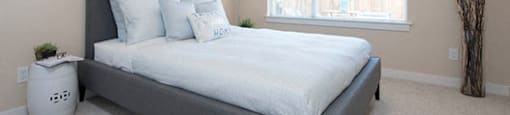 Hoylake Apartments in Victoria, BC large bedroom with window