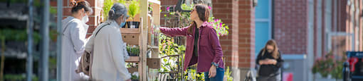 Inlet Glen Apartments in Port Moody, BC neighbourhood flower shop