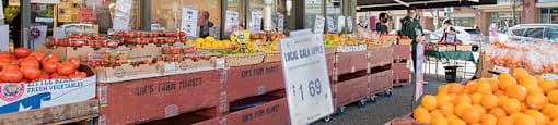 Inlet Glen Apartments in Port Moody, BC food market within walking distance