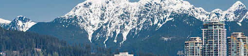 Inlet Glen Apartments in Port Moody, BC suites facing the mountains