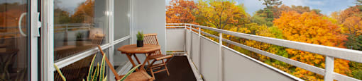 La Salle Towers Large Balcony in Burlington, ON
