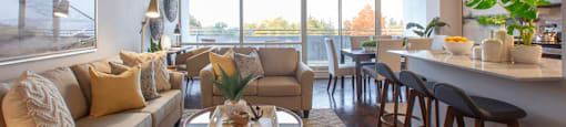 La Salle Towers Living Room Dining area in Burlington, ON