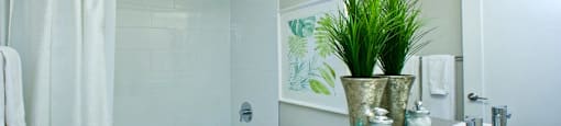 Laura Secord Apartments bedroom with hard surface flooring and large closet in Niagara Falls, ON