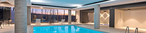 Lumineau in Sherbrooke, QC large indoor swimming pool