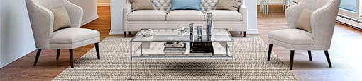 Marlan Towers in Owen Sound, ON bright, spacious living room with stylish furniture