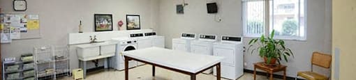 Dalhousie Place on-site laundry facility in Amherstburg, ON