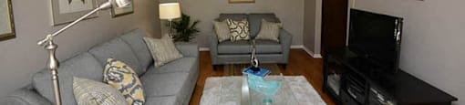 Dalhousie Place spacious living room in Amherstburg, ON