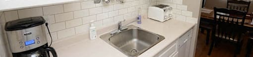 Pickering Towers kitchen with dishwasher in Amherstburg, ON