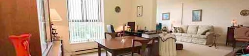Prince William Apartments large dining room in Bellville, ON