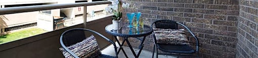 Cedarwoods Tower charming balcony in Kitchener, ON