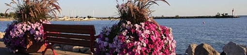 Lake Erie in Leamington, ON