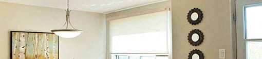 Fairway Towers spacious dining room with large window in Sarnia, ON