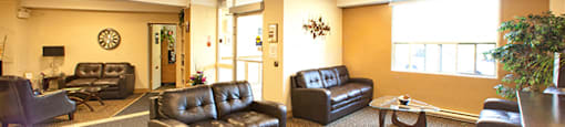 Fairway Towers front entrance and lobby in Sarnia, ON