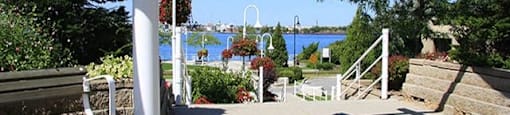 Miller Apartments outdoor gazebo in Sarnia, ON