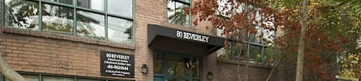 80 Beverley in Toronto, ON Exterior showcasing upscale design and décor