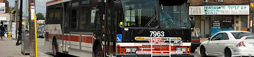 Public transit available close to the property