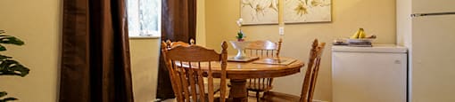 Garden Court in Windsor, ON spacious dining room
