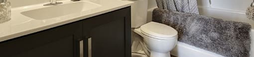 Airdrie Place in Airdrie, AB Elegant, modern style full bathroom