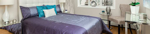 Beacon Heights in Calgary, AB bedroom with large window