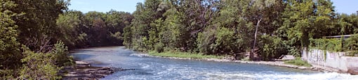 Image of the Thames River located walking distance to Park Towers Apartments in London, ON