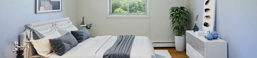 Regency Towers bright, spacious bedroom in Owen Sound, ON