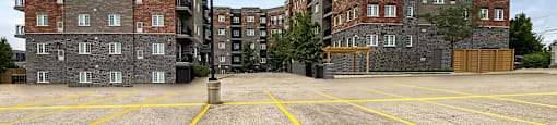 Exterior of Rittenhouse Apartments in Kitchener Ontario