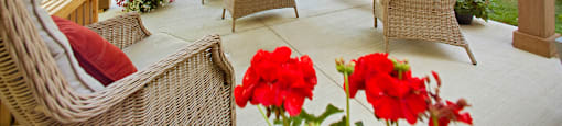 Shannon Towers gazebo with patio furniture in Collingwood, ON
