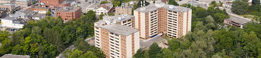 Silvercreek Towers facing Downtown Georgetown